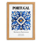 Portugal, Portugal – Travel Wall Decor, set in oak frame