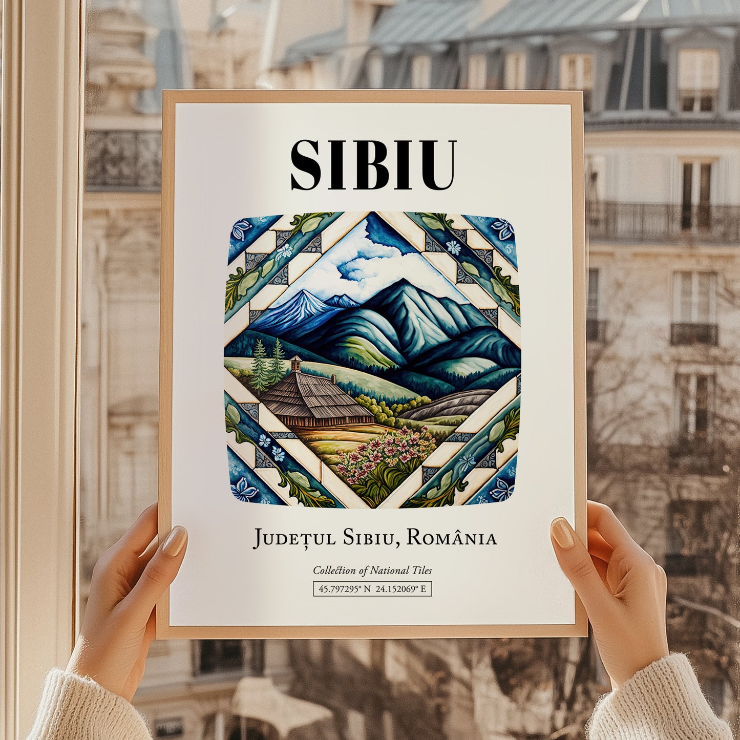 Sibiu, Romania – Travel Print