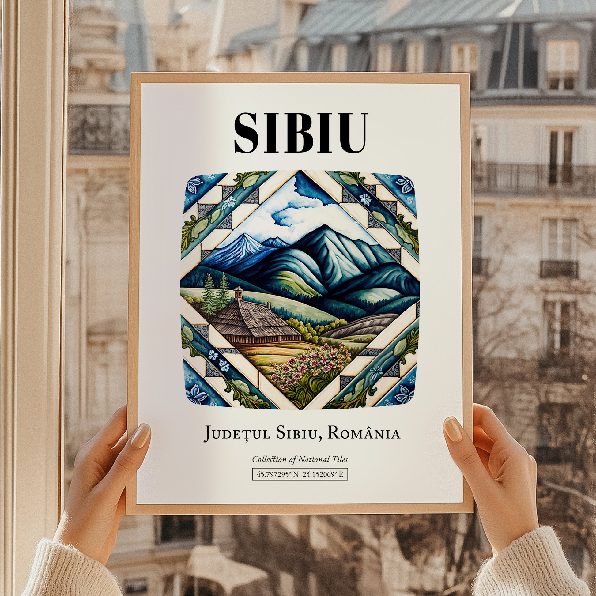 Sibiu, Romania – Travel Print