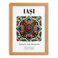 Iași, Romania – Cityscape Wall Art, set in oak frame