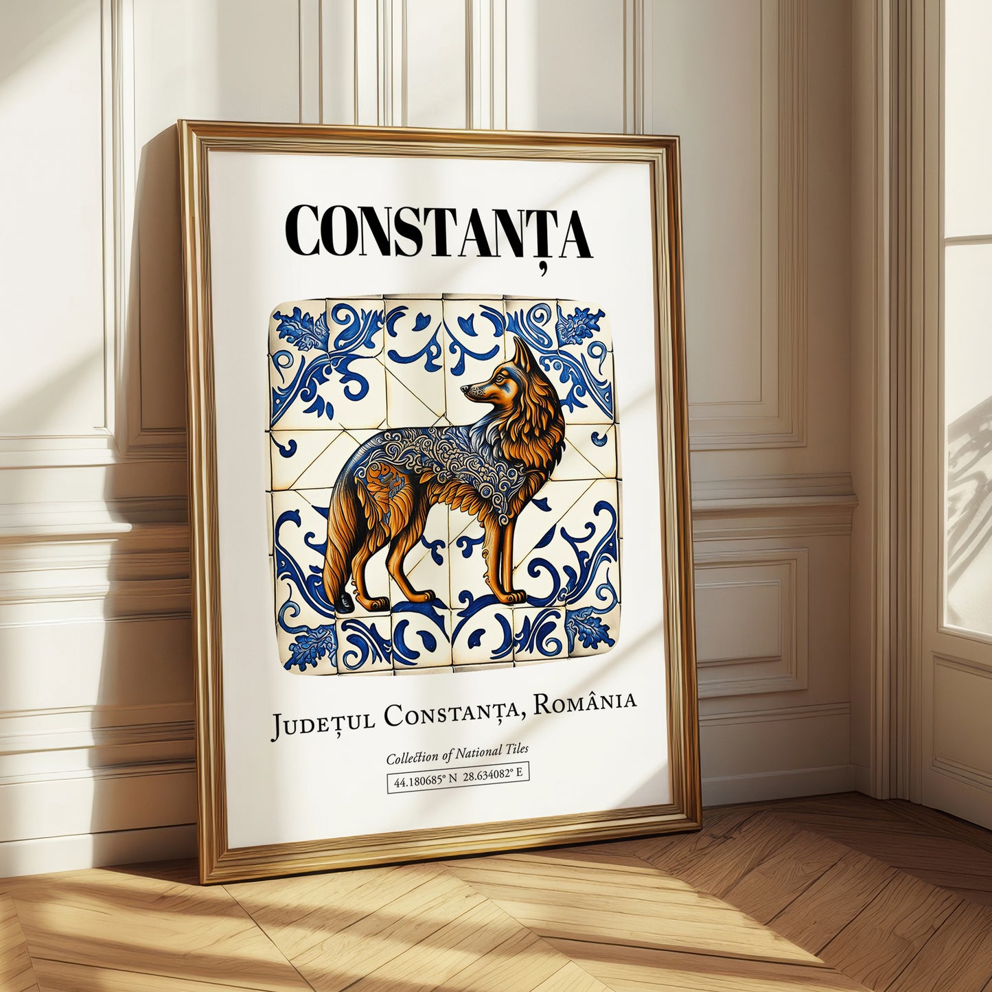 Constanța, Romania – Travel Wall Decor, styled in a charming Paris street view