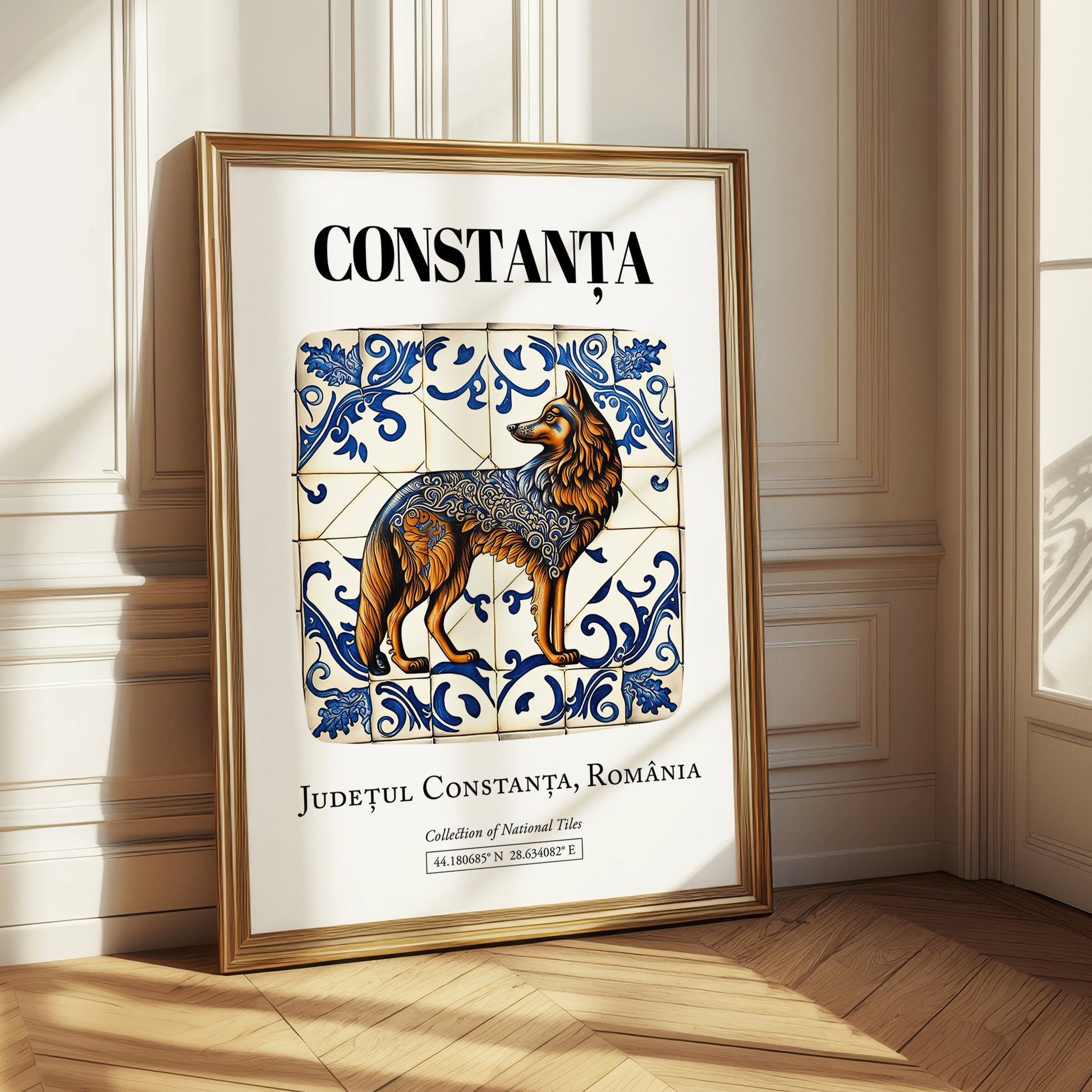Constanța, Romania – Travel Wall Decor, styled in a charming Paris street view