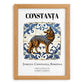 Constanța, Romania – Travel Wall Decor, set in oak frame