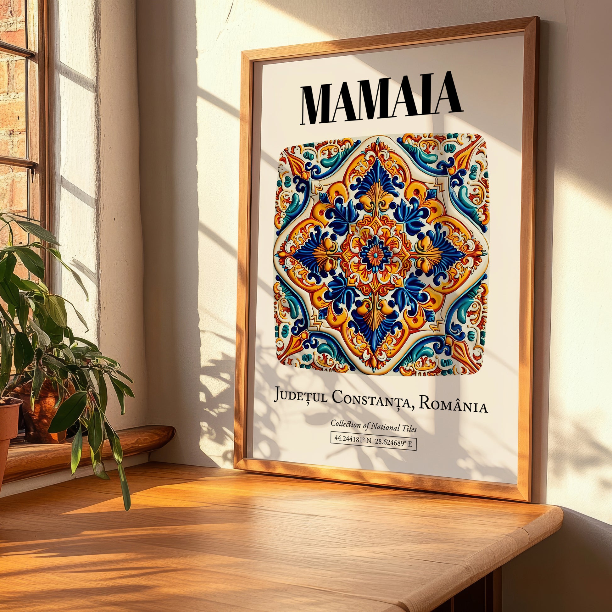Mamaia, Romania – Travel Print, clean layout with no caption