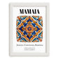 Mamaia, Romania – Travel Print, placed in minimal white frame