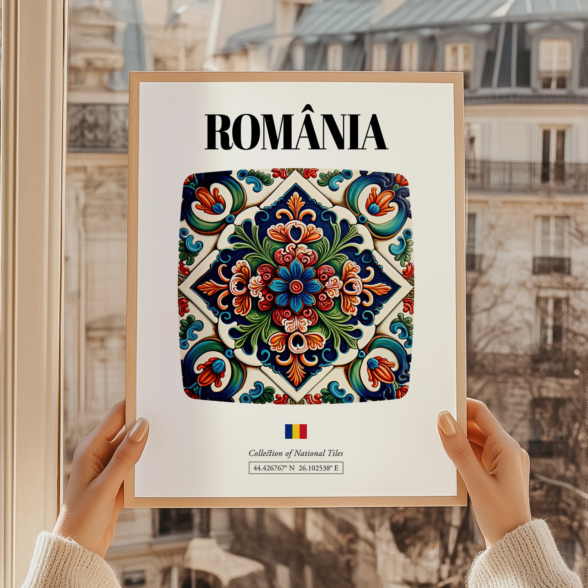 România, Romania – Illustrated Travel Poster