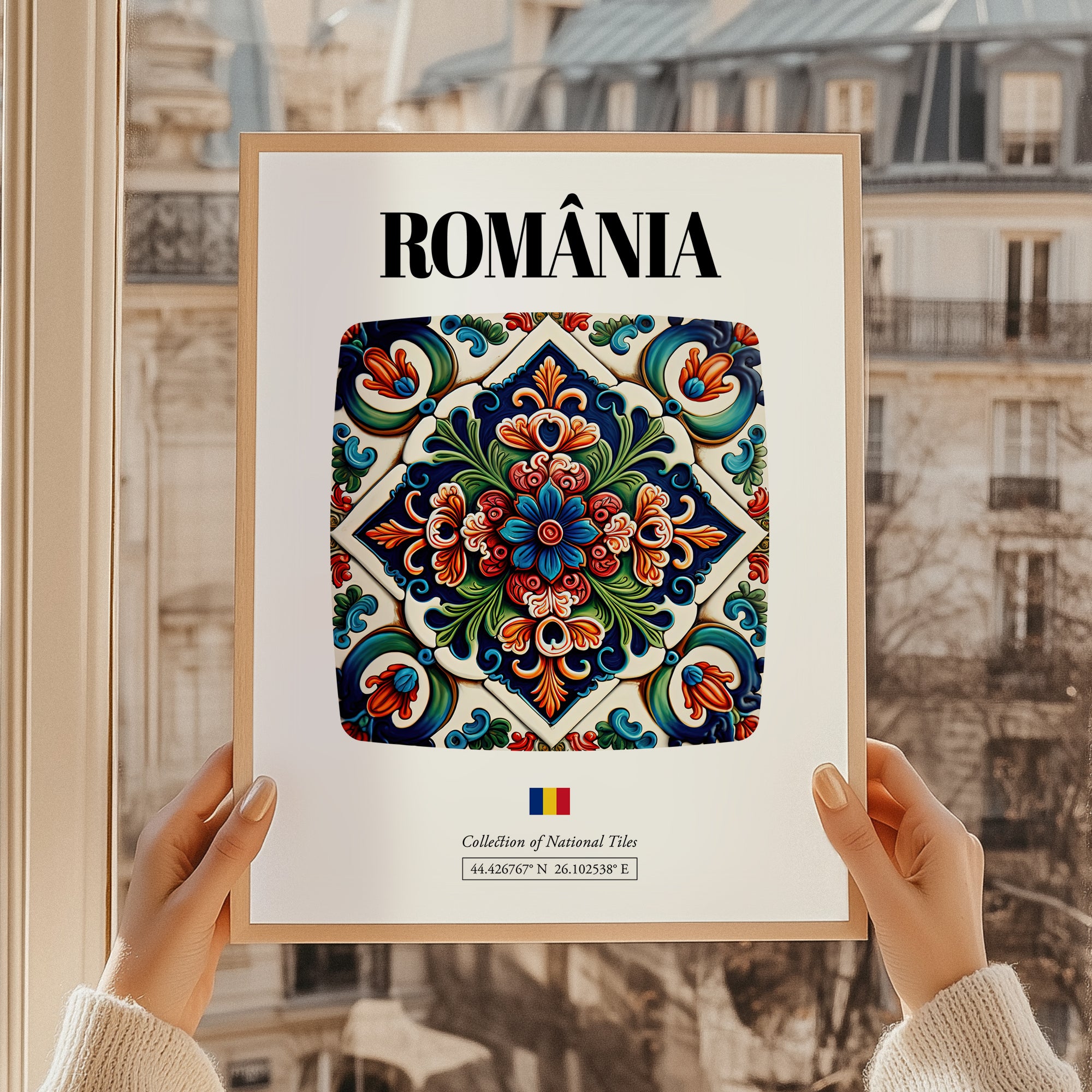 România, Romania – Illustrated Travel Poster