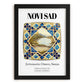 Novi Sad, Serbia – Cultural Heritage Wall Art, in sleek black frame