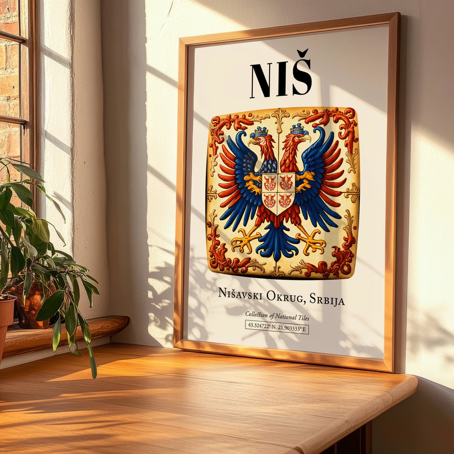 Niš, Serbia – Travel Wall Decor, clean layout with no caption