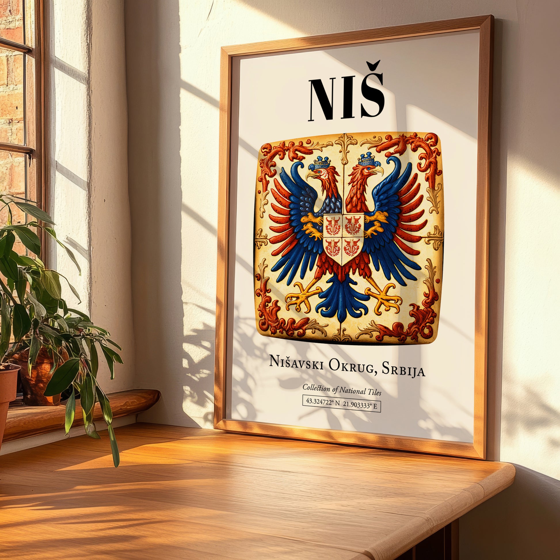 Niš, Serbia – Travel Wall Decor, clean layout with no caption