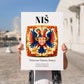 Niš, Serbia – Travel Wall Decor, no-text version framed in wood