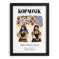 Kopaonik, Serbia – Travel Print, in sleek black frame