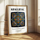 Kragujevac, Serbia – Illustrated Travel Poster, styled in a charming Paris street view