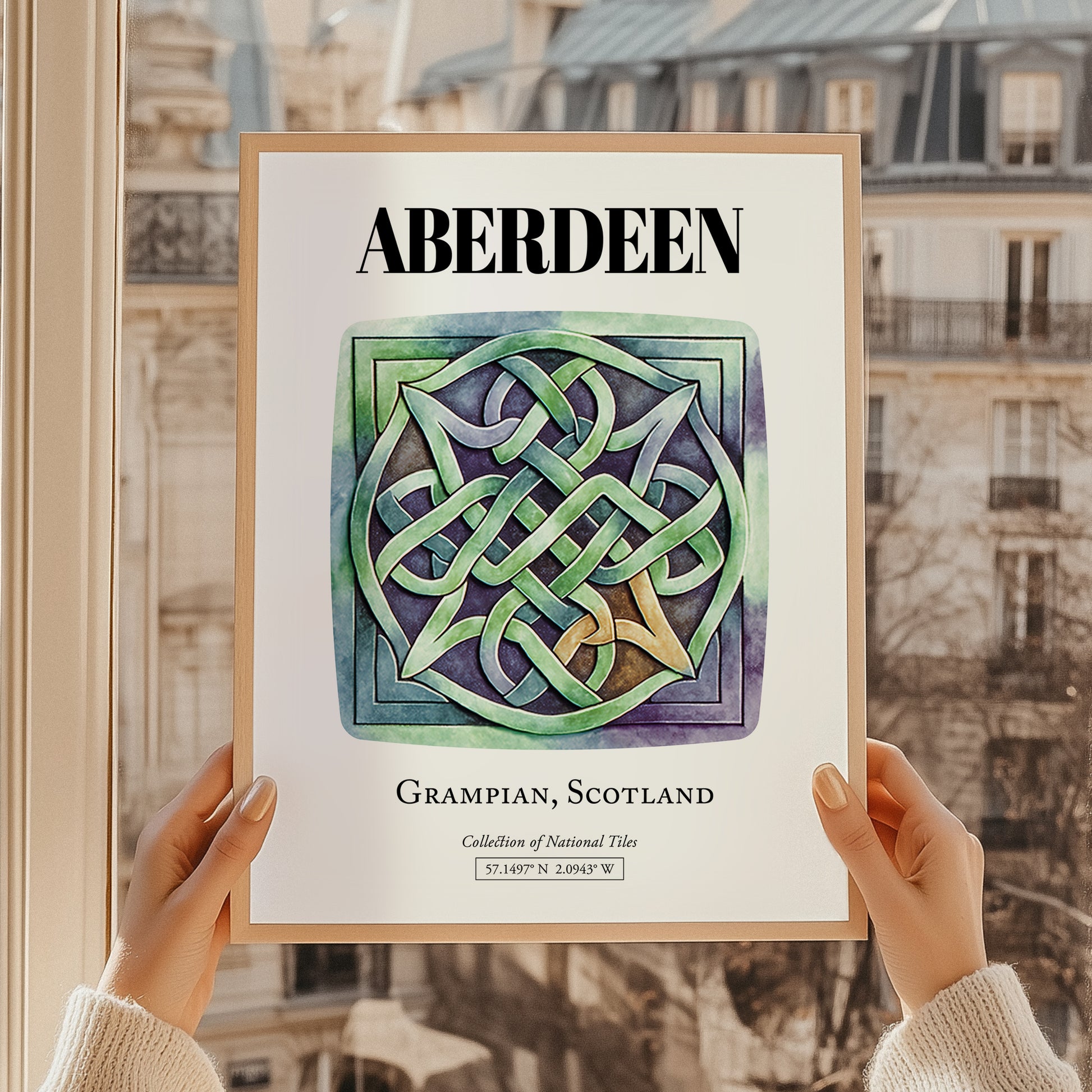 Aberdeen, Scotland – World Heritage Travel Poster