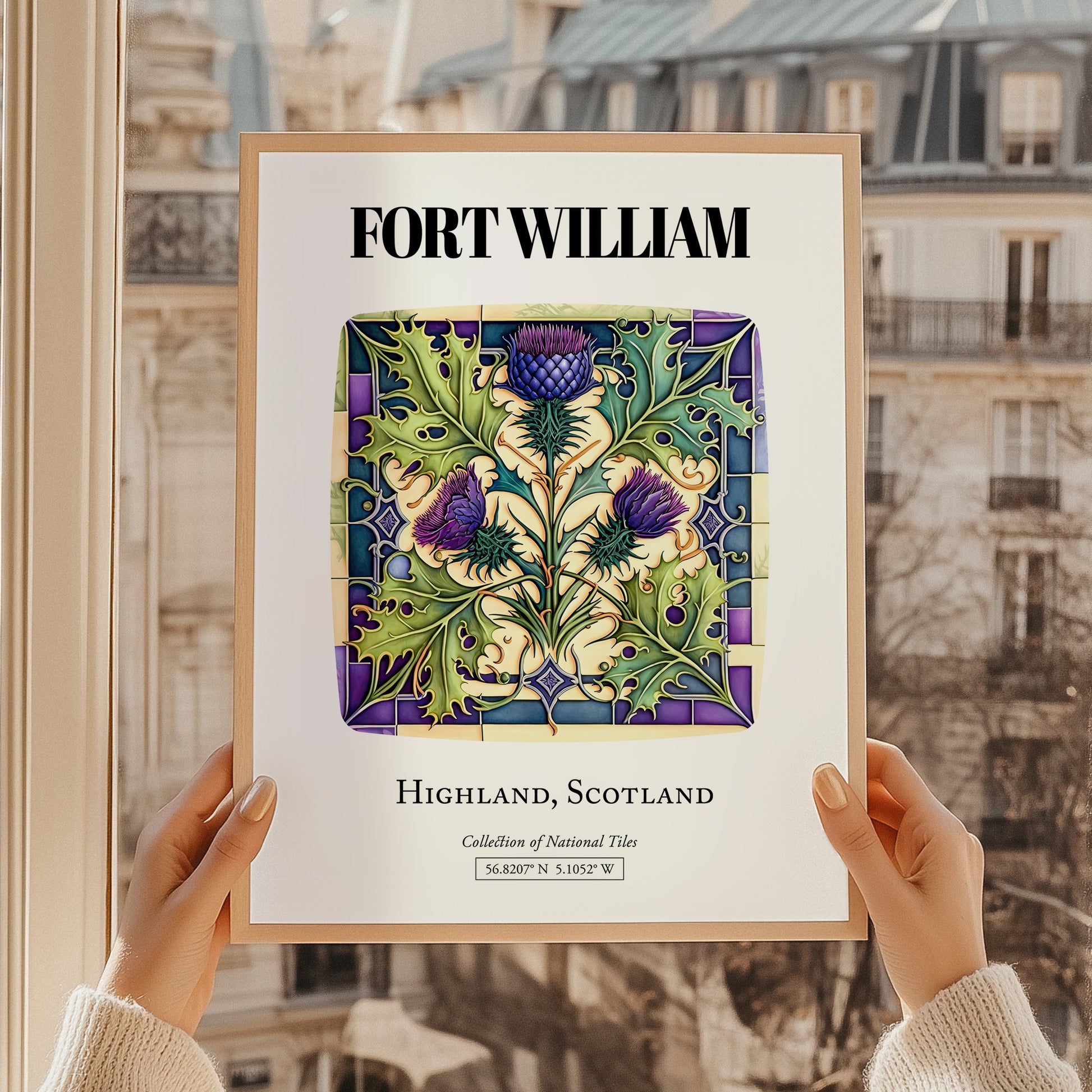 Fort William, Scotland – Tourist Destination Poster