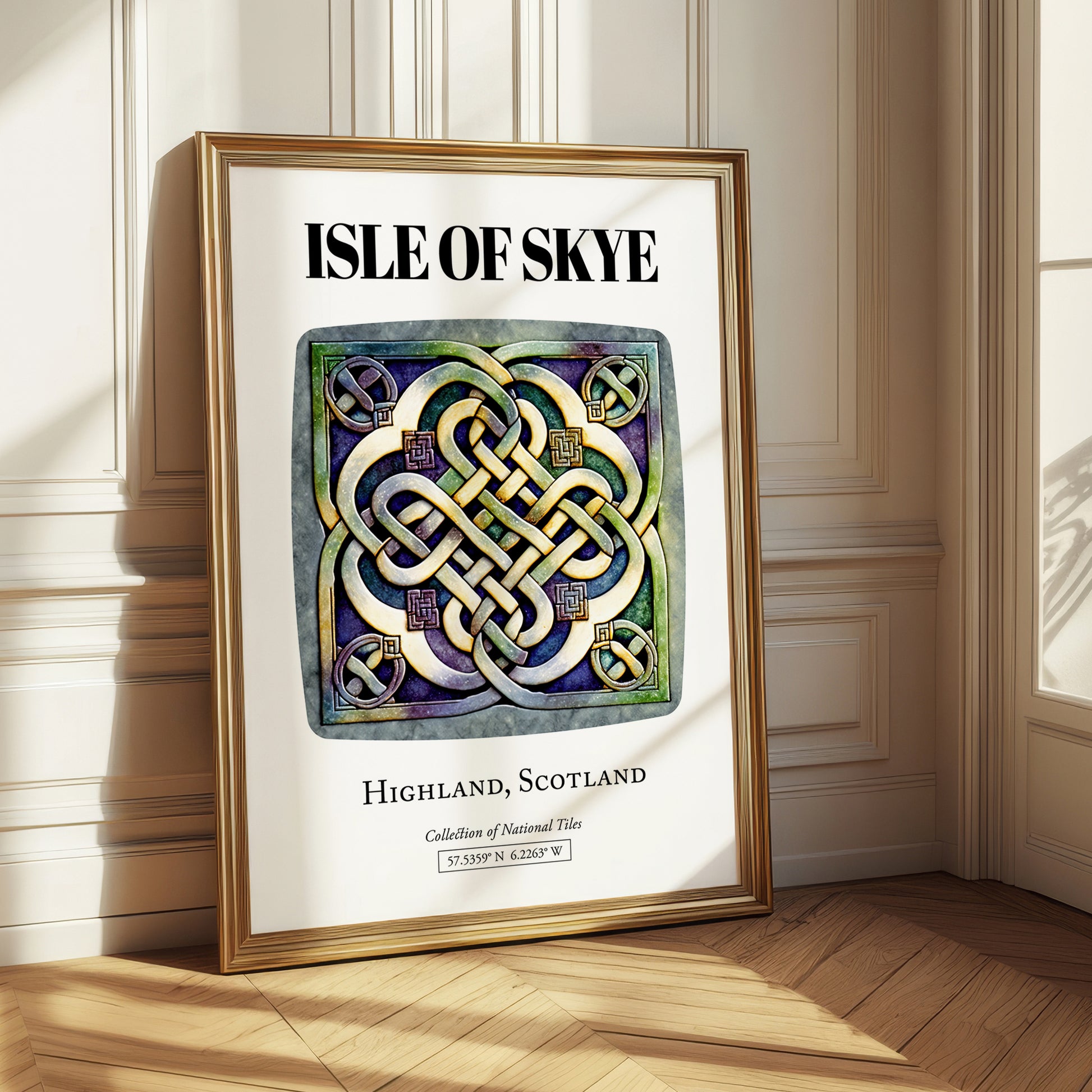 Isle Of Skye, Scotland – Cityscape Wall Art, styled in a charming Paris street view