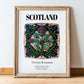 Aviemore, Scotland – Cityscape Wall Art, in wooden frame leaning on the floor