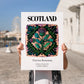 Aviemore, Scotland – Cityscape Wall Art, no-text version framed in wood