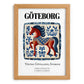 Göteborg, Sweden – Dream Destination Decor, set in oak frame