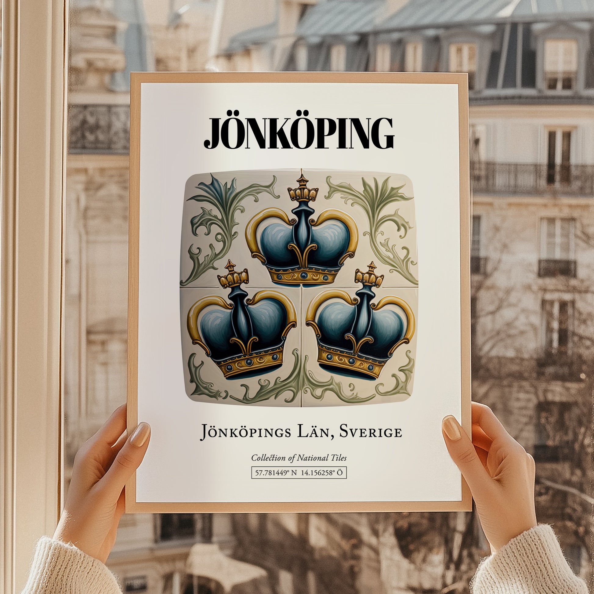 Jönköping, Sweden – Travel Print