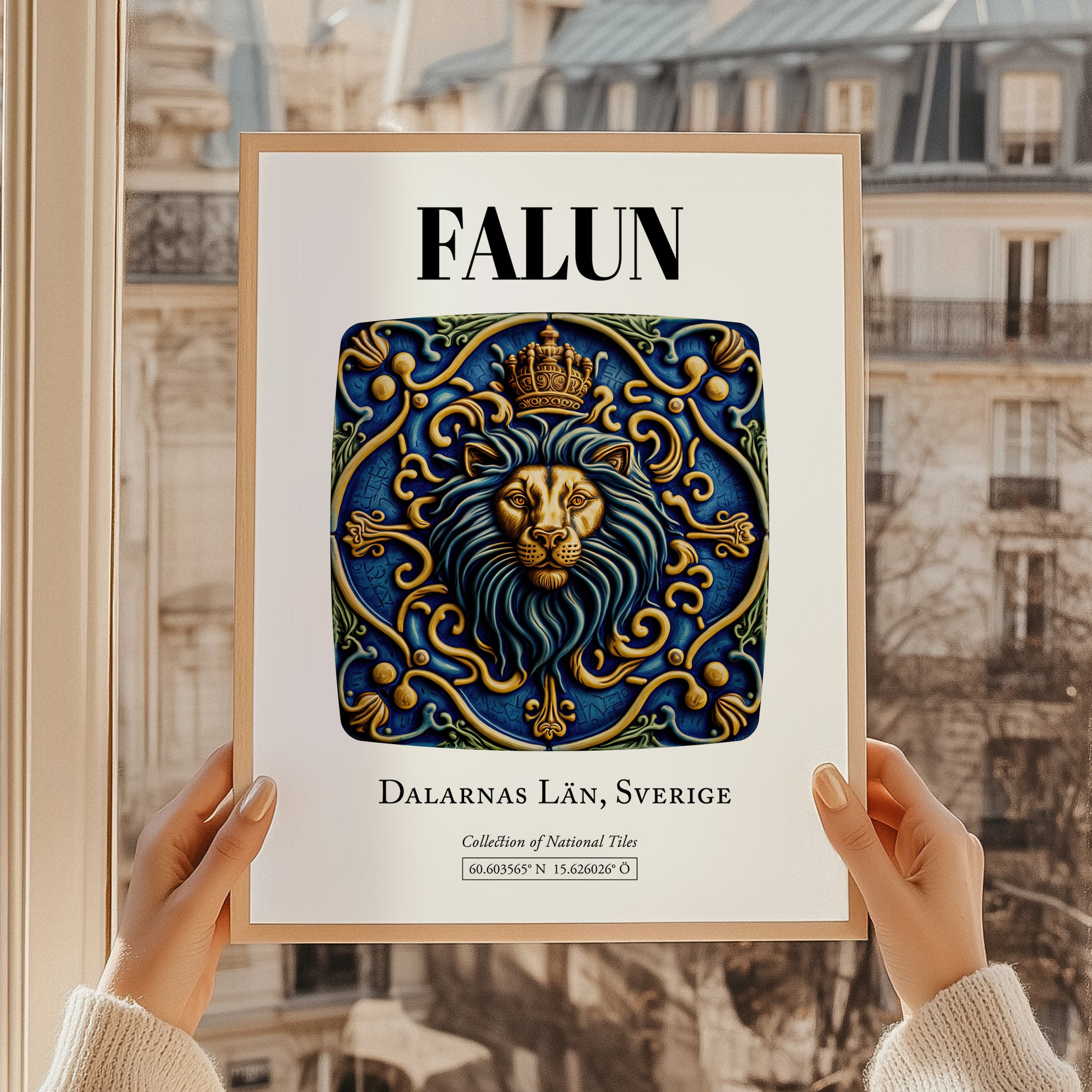 Falun, Sweden – Travel Poster