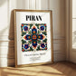 Piran, Slovenia – Travel Poster, styled in a charming Paris street view