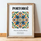 Portorož, Slovenia – Global Wall Art, in wooden frame leaning on the floor