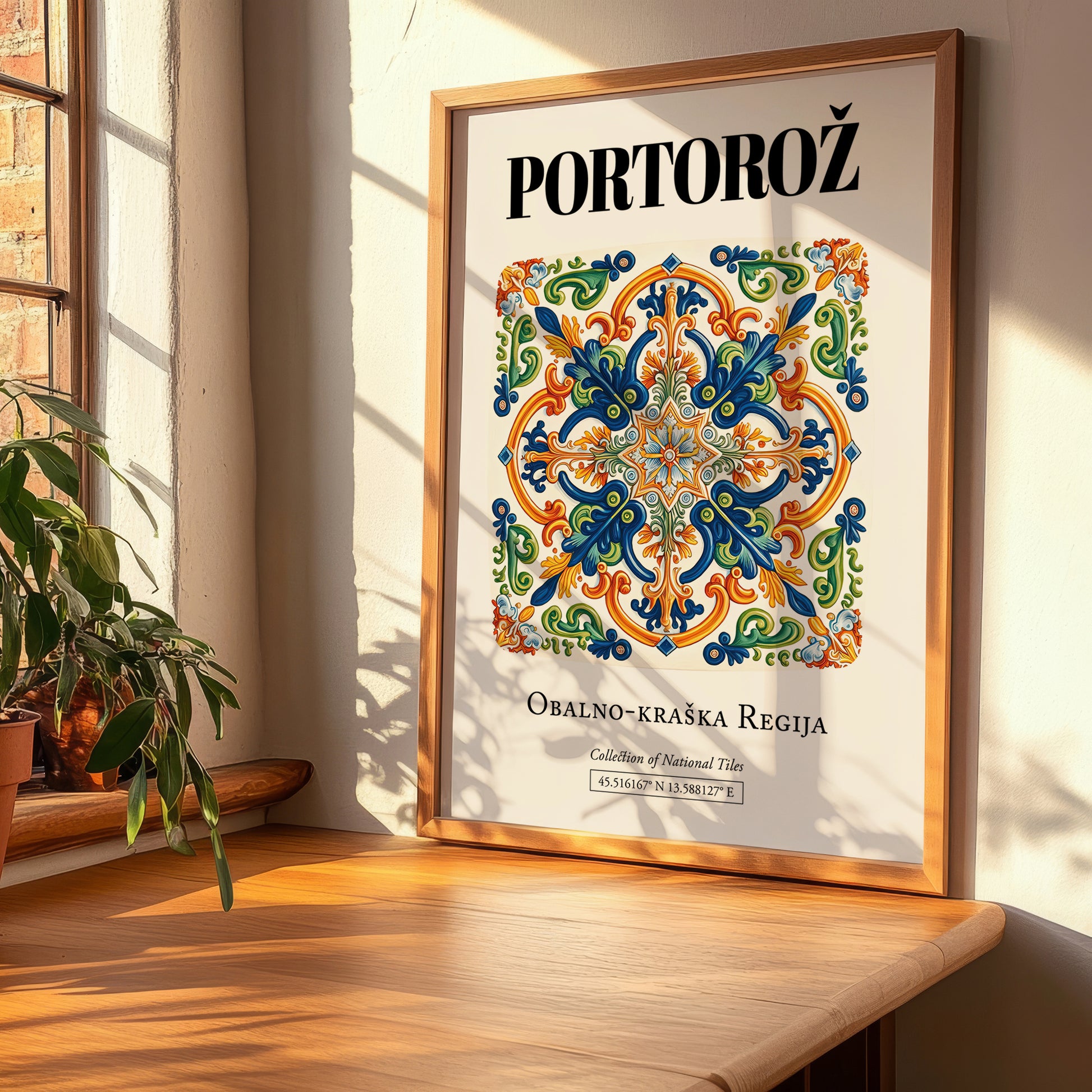 Portorož, Slovenia – Global Wall Art, clean layout with no caption