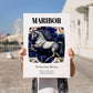 Maribor, Slovenia – Travel Print, no-text version framed in wood