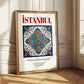 İstanbul, Turkey – Travel Poster, styled in a charming Paris street view