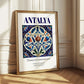 Antalya, Turkey – Global Cities Wall Print, styled in a charming Paris street view