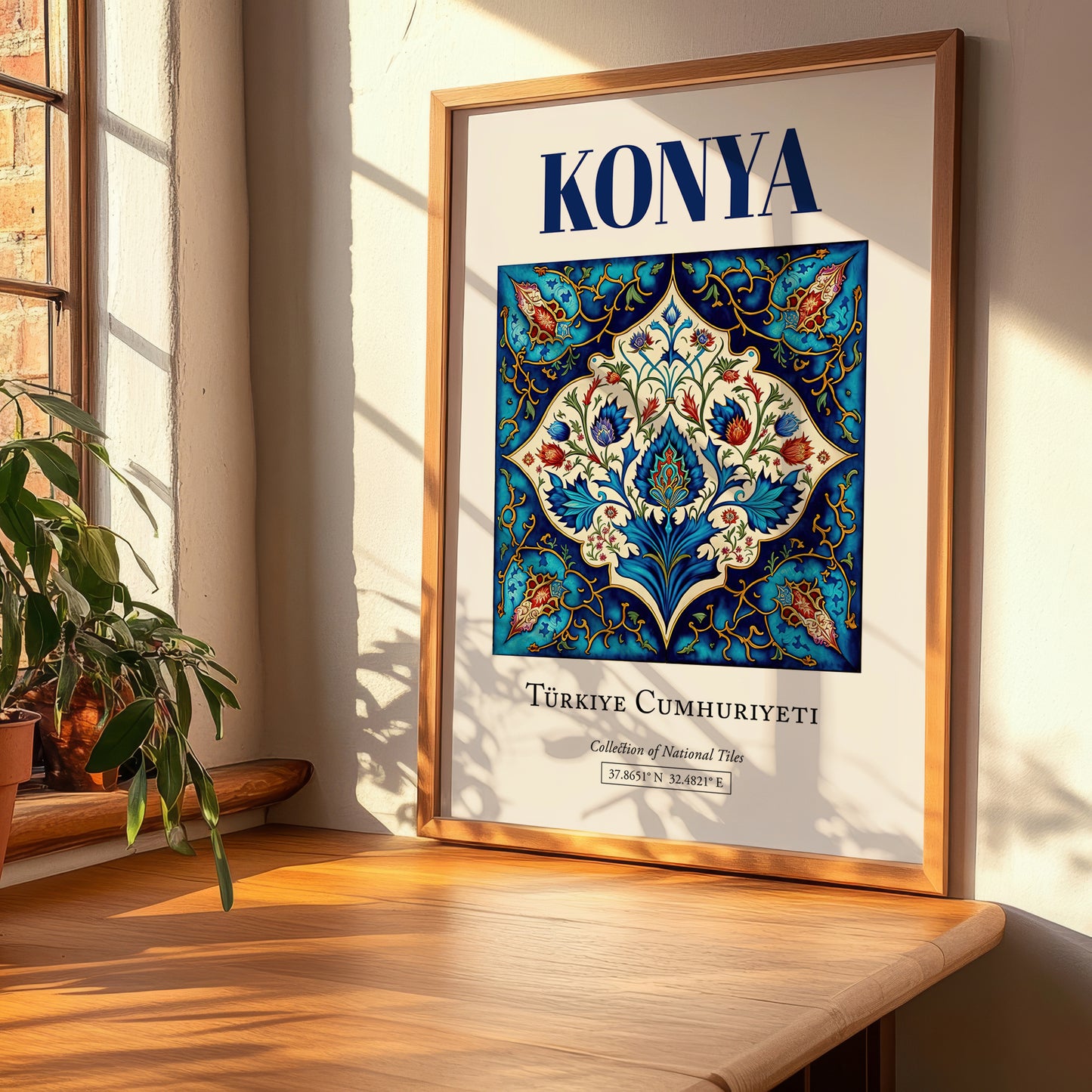 Konya, Turkey – Travel Wall Art, clean layout with no caption