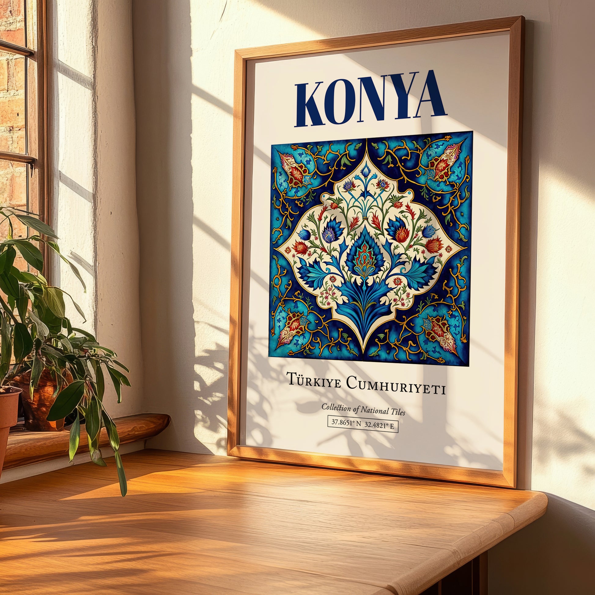 Konya, Turkey – Travel Wall Art, clean layout with no caption