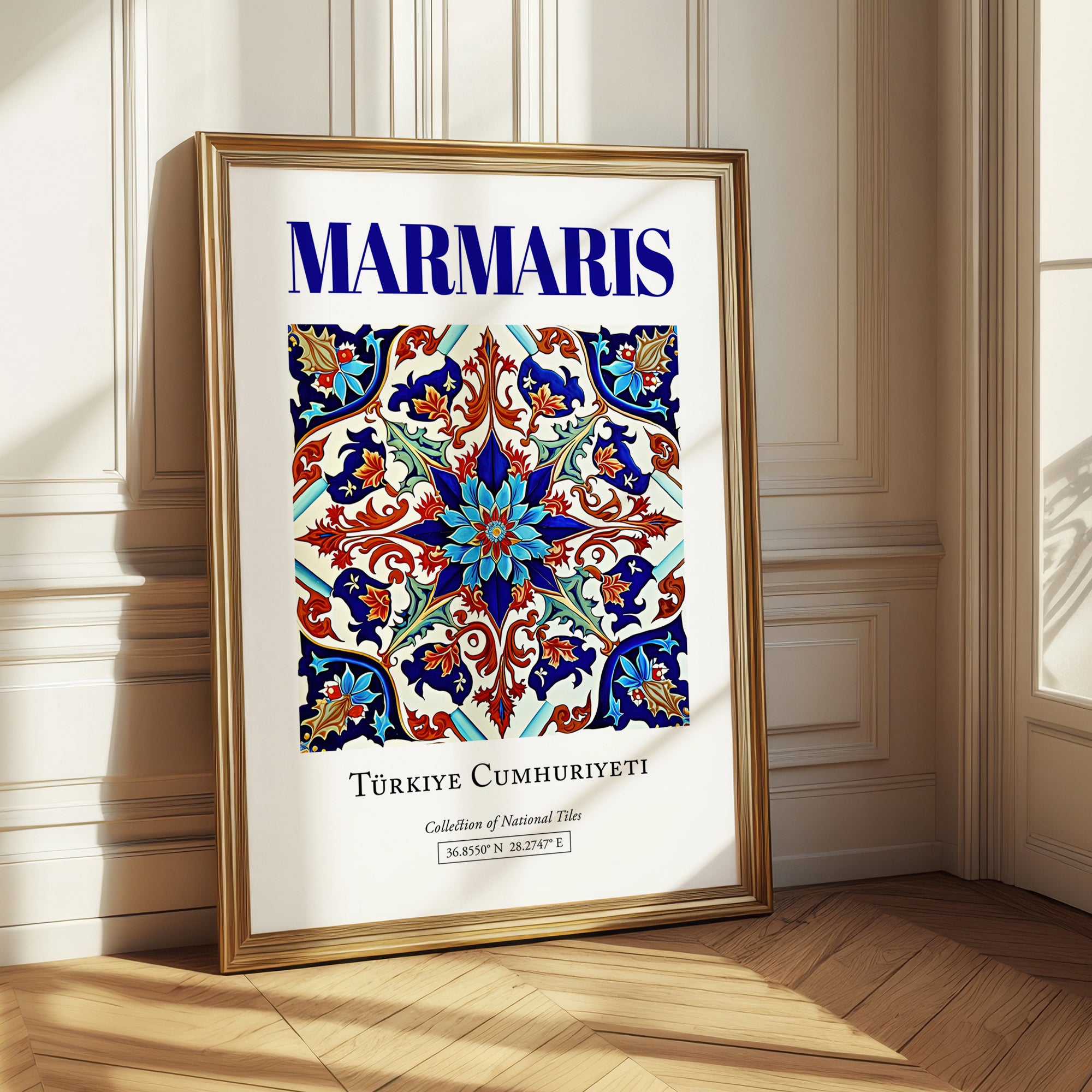 Marmaris, Turkey – Global Wall Art, styled in a charming Paris street view