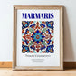 Marmaris, Turkey – Global Wall Art, in wooden frame leaning on the floor