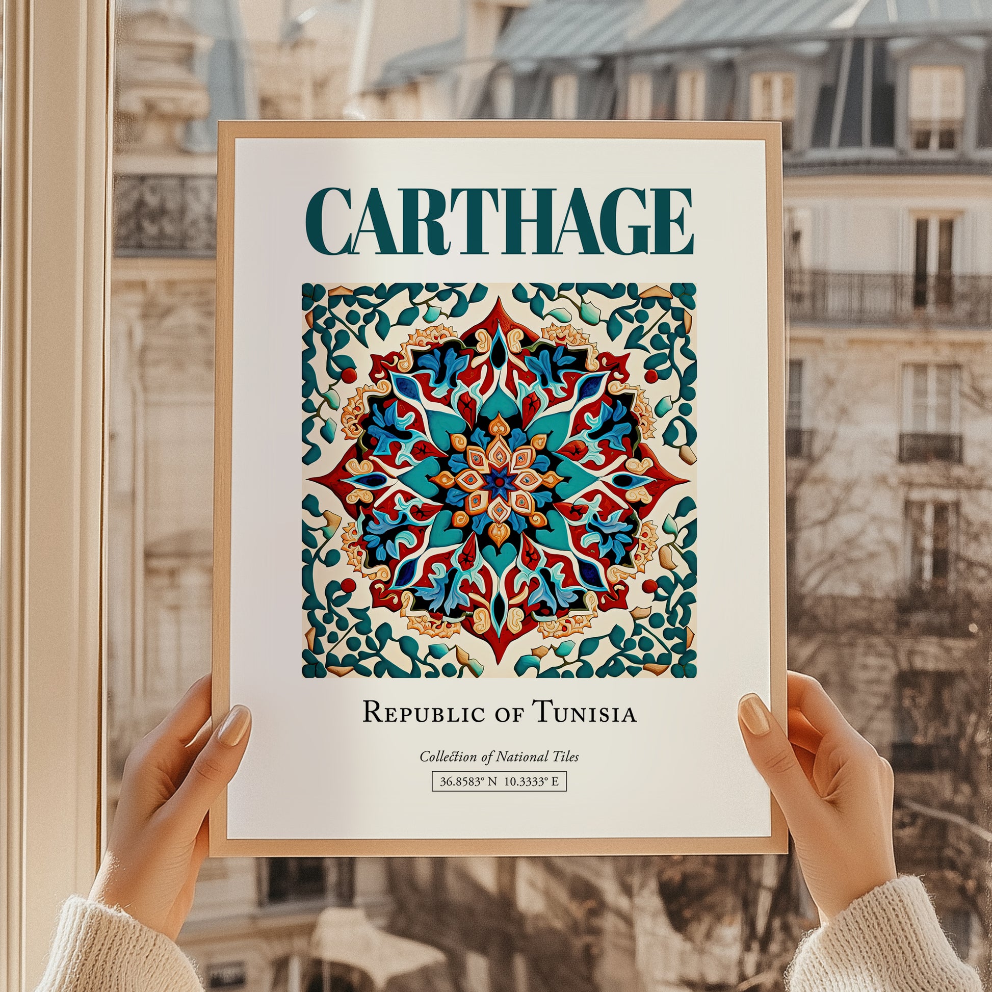 Carthage, Tunisia – Global Cities Wall Print