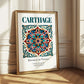 Carthage, Tunisia – Global Cities Wall Print, styled in a charming Paris street view