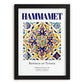 Hammamet, Tunisia – Travel Print, in sleek black frame
