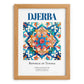 Djerba, Tunisia – Travel Print, set in oak frame