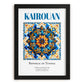Kairouan, Tunisia – Travel Print, in sleek black frame