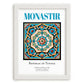 Monastir, Tunisia – Global Wall Art, placed in minimal white frame