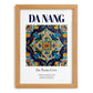 Da Nang, Vietnam – Travel Print, set in oak frame