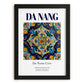Da Nang, Vietnam – Travel Print, in sleek black frame