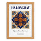 Ha Long Bay, Vietnam – Travel Poster, set in oak frame