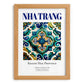 Nha Trang, Vietnam – Country Culture Poster, set in oak frame