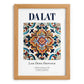 Da Lat, Vietnam – Country Culture Poster, set in oak frame