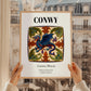Conwy, Wales – Travel Poster