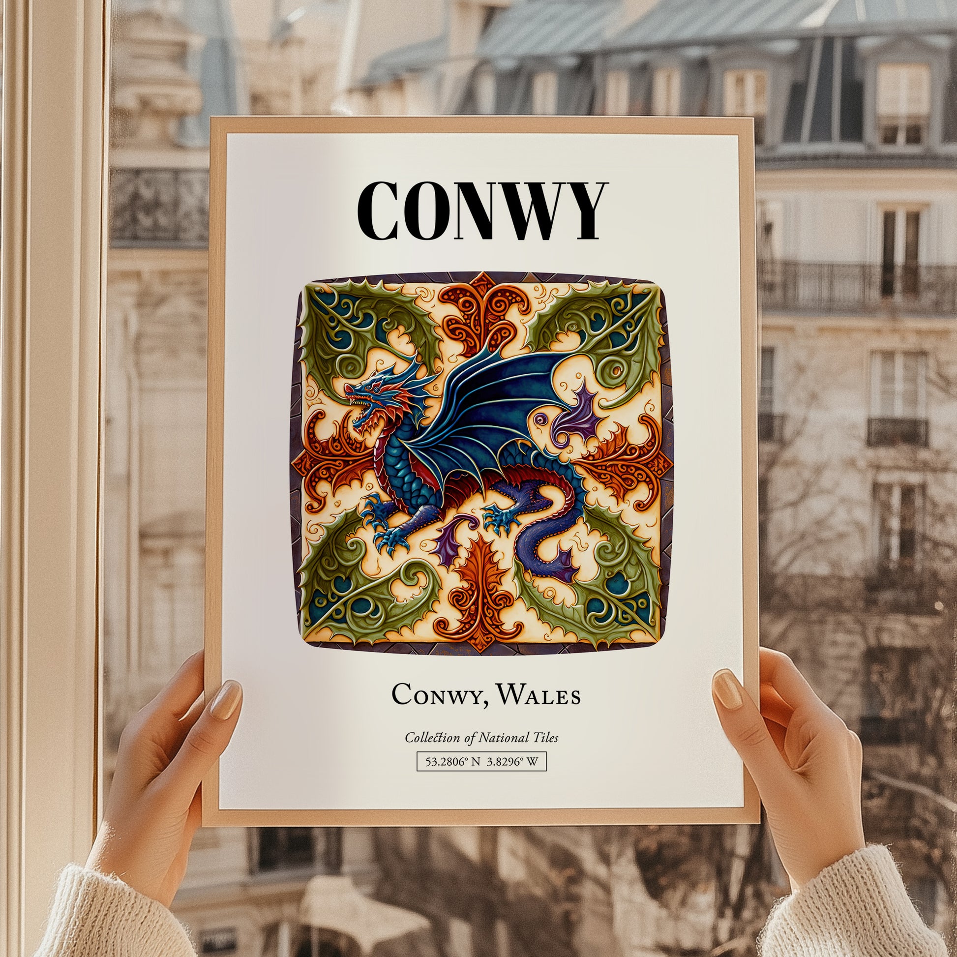 Conwy, Wales – Travel Poster