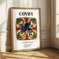 Conwy, Wales – Travel Poster, styled in a charming Paris street view