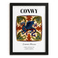 Conwy, Wales – Travel Poster, in sleek black frame
